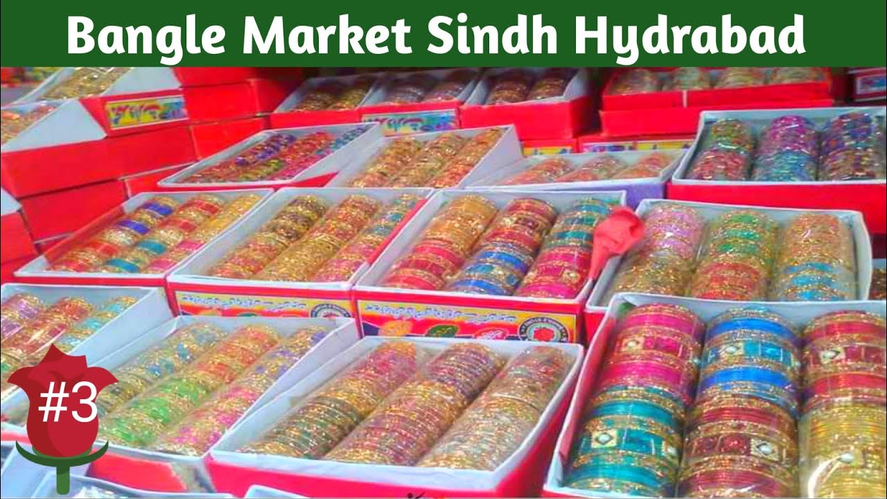 Bangle Market Sindh Hyderabad  Chorri Bazar Hyderabad #EasyWalks