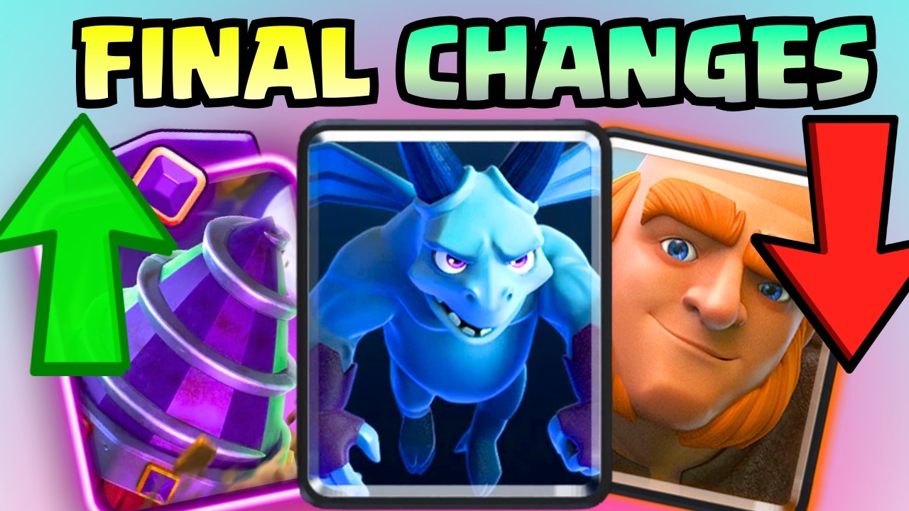 Final February Balance Changes | Clash Royale