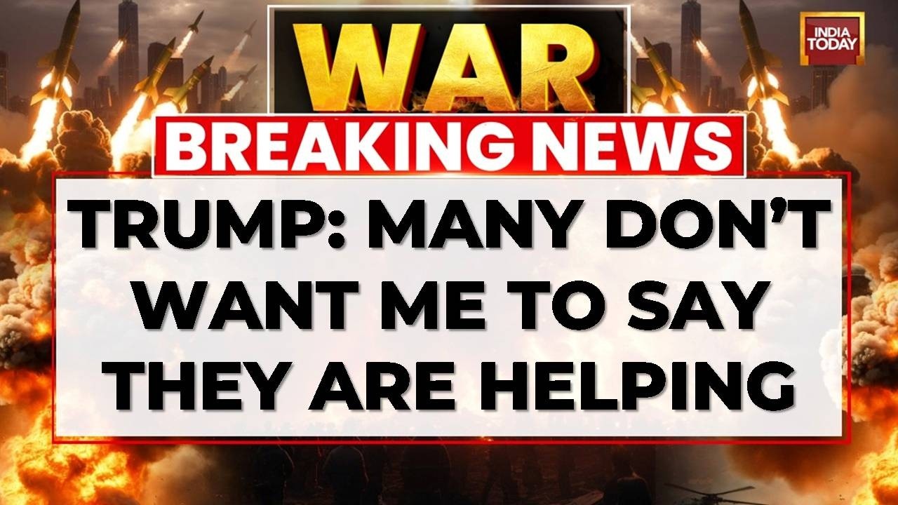 Donald Trump Claims 7,000 Targets Hit, Seeks Allied Help To Secure Strait Of Hormuz | Trump Briefing