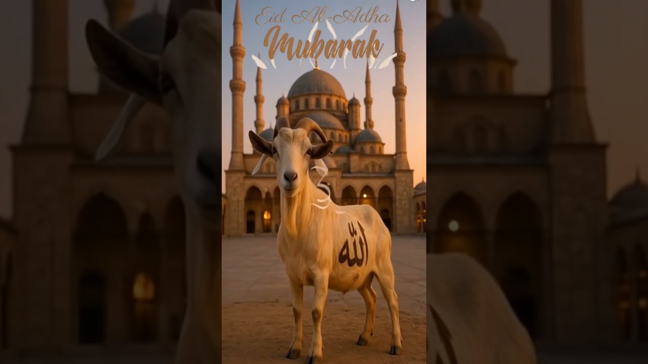 🌙🕋 Bakrid &ndash; Festival of Sacrifice | Eid al-Adha Celebration Explained | 🐐✨ #bakrid #bakridmubarak