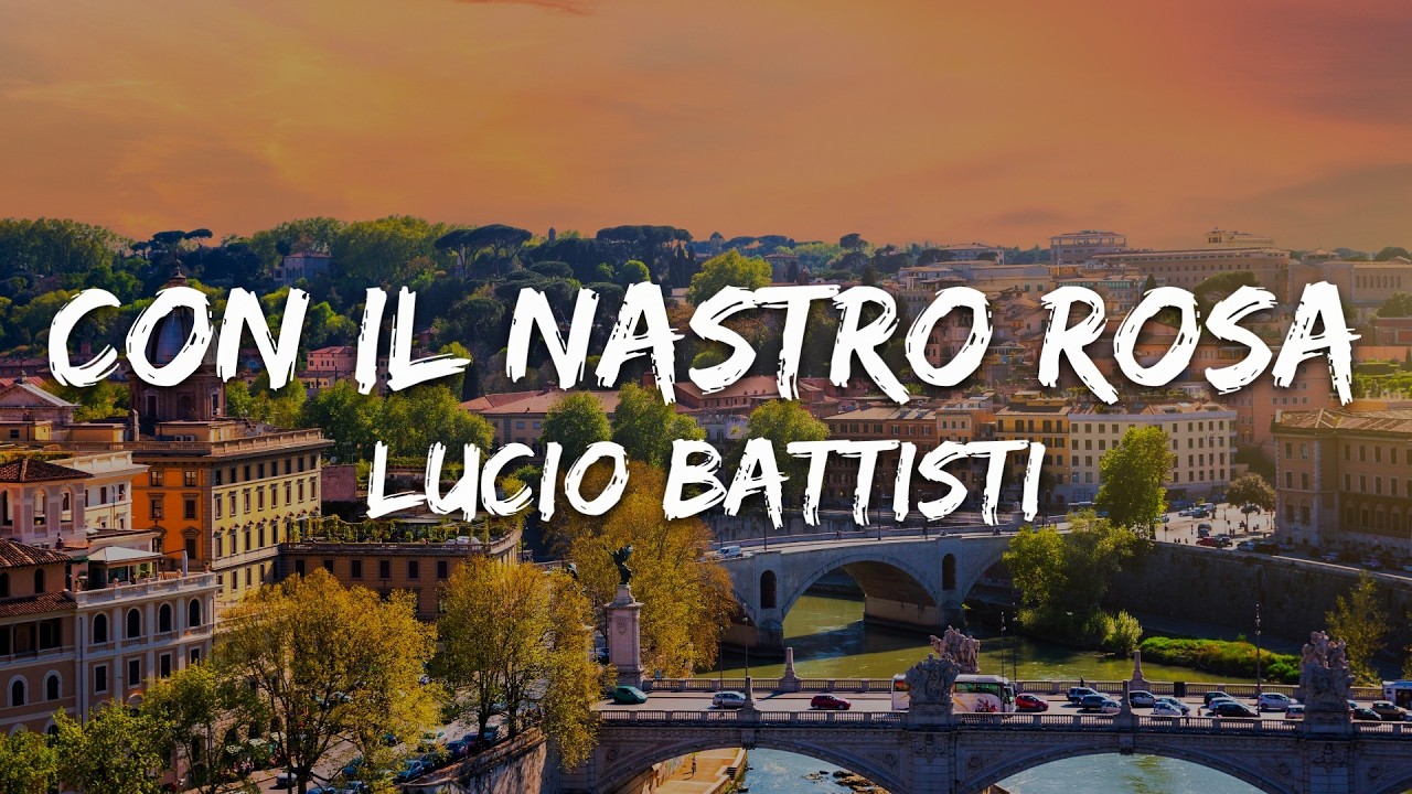 Lucio Battisti - Con il nastro rosa (Testo/Lyrics)