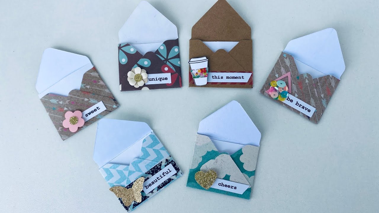 DIY Mini Envelopes