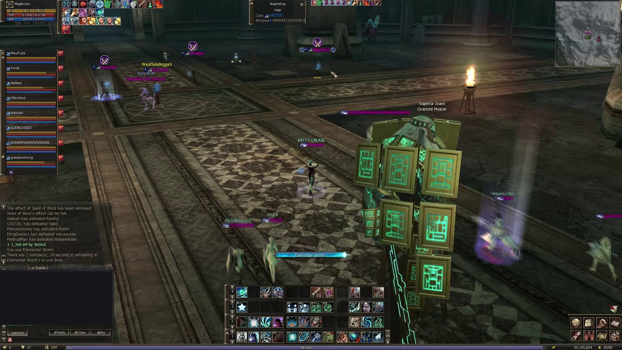 LINEAGE2.GOLD QuantiumBase Daily GvGs