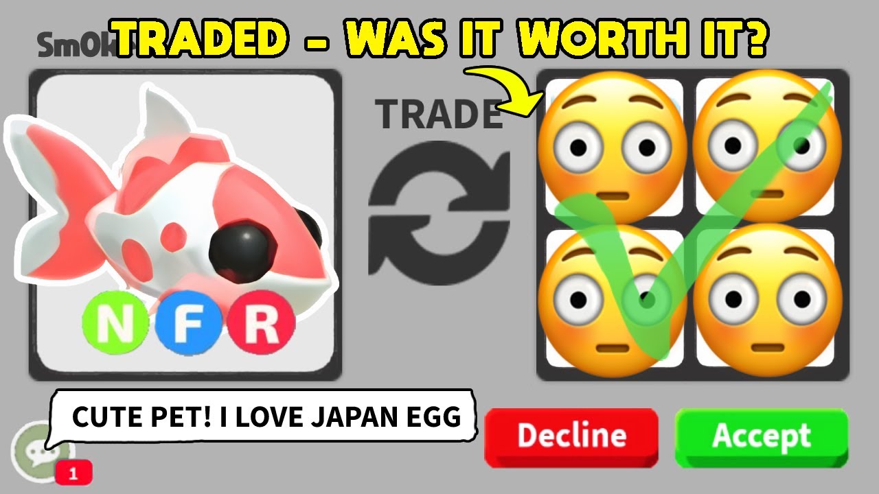 WOW 🤯 | Best 6 Offers For KOI CARP (Japan Egg Update) | Adopt Me Trading