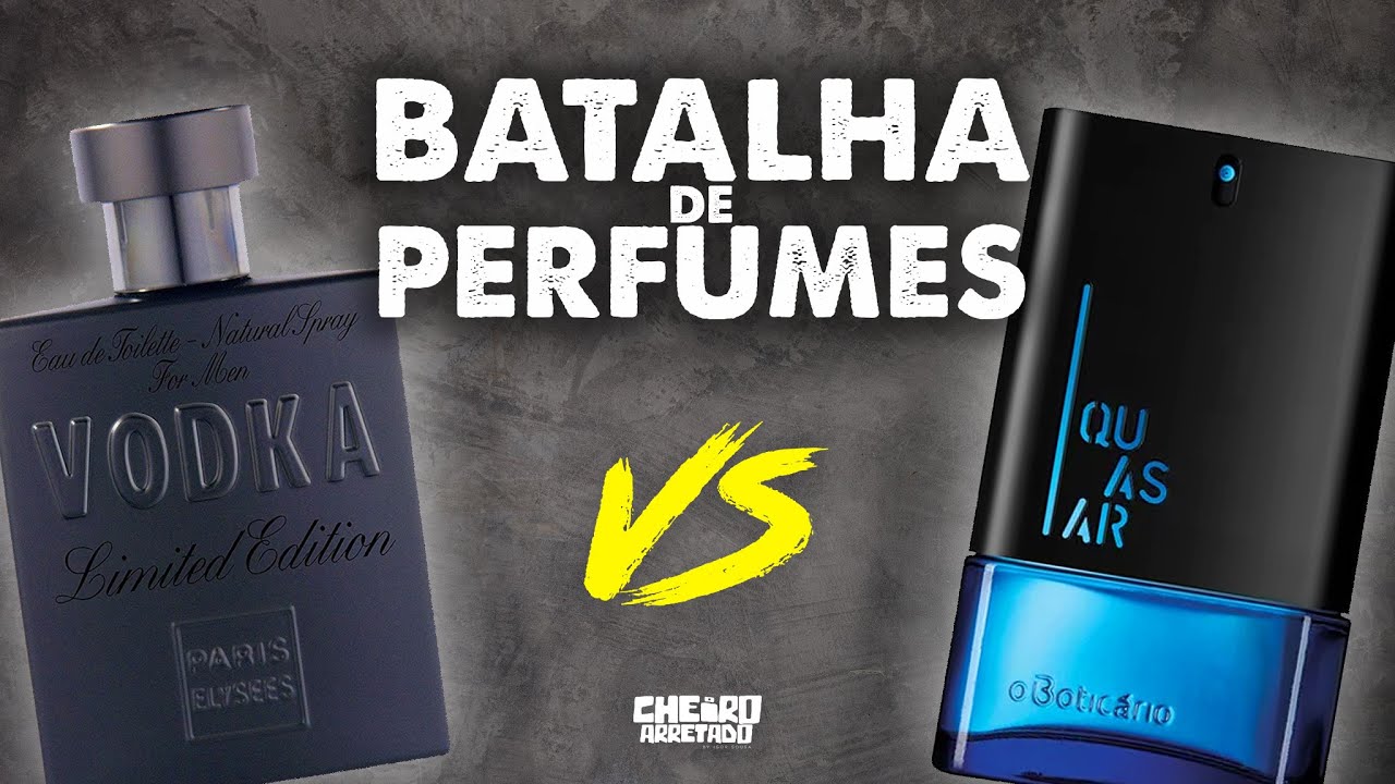 VODKA LIMITED EDITION VS QUASAR - QUEM LEVA ESSA DISPUTA!? - BATALHA DE PERFUMES