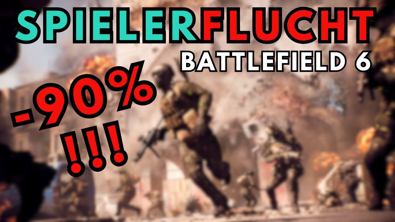 Bald auf dem Niveau von 2042? Battlefield 6 erlebt Absturz!