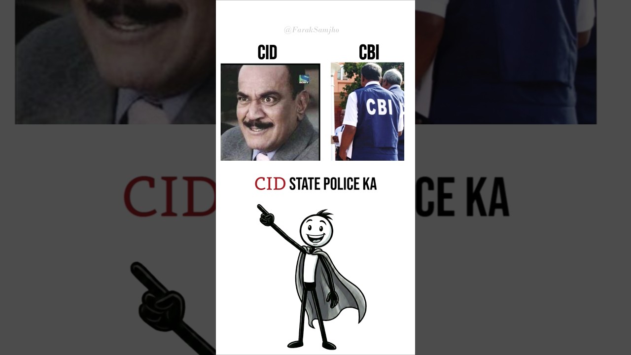 CID vs CBI kuch aise Words jo apko lagta tha same hai per hai nhi. #neverforget #neverknew