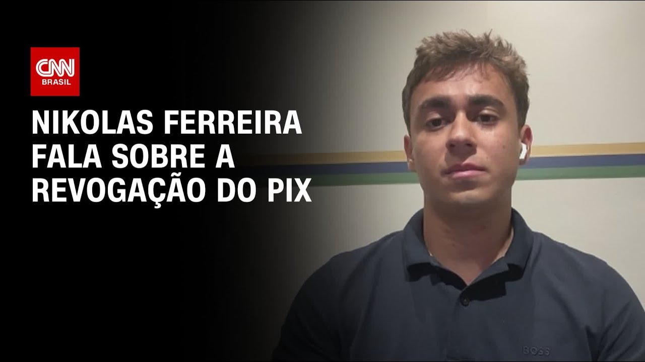Nikolas Ferreira fala sobre a revogação do Pix | CNN ARENA
