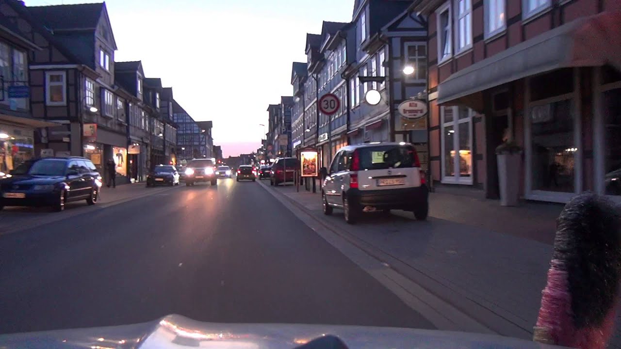Lüchow Wendland abends Kreis Lüchow Dannenberg NS 832014