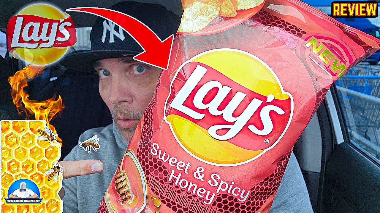 Lay's® Sweet & Spicy Honey Chip Review! 🌶️🍯🥔 | theendorsement