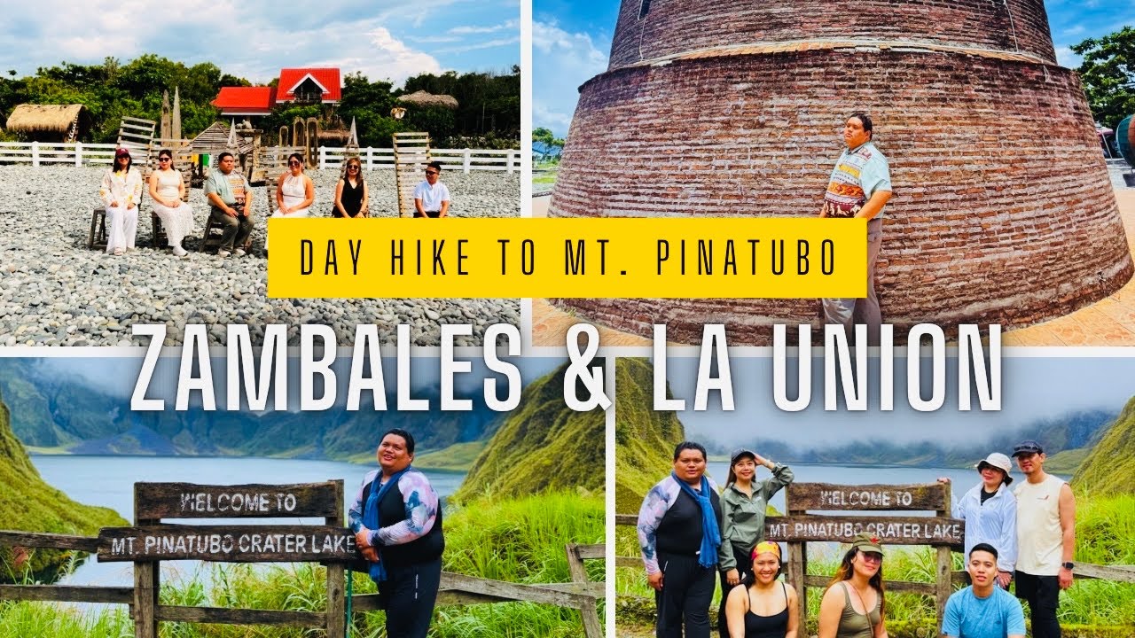 MT. PINATUBO DAY HIKE + LA UNION TRIP | Tri-Province