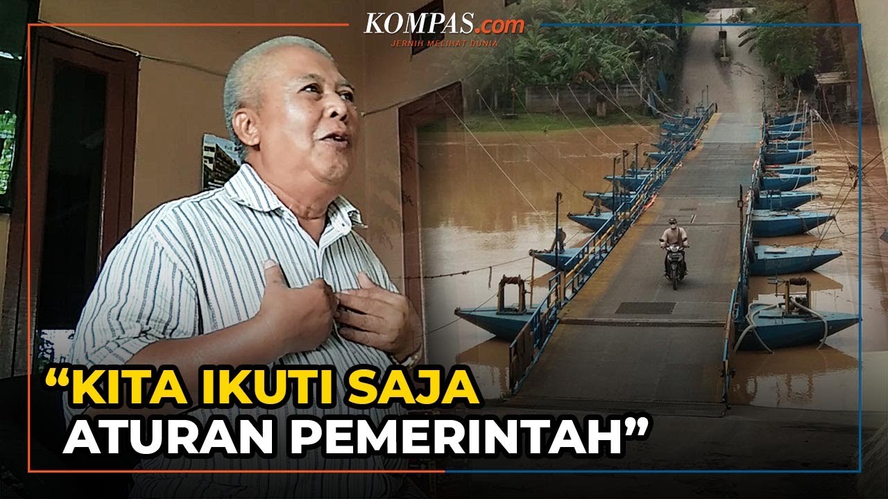 Haji Endang Rela jika Jembatannya yang Beromzet Rp 20 Juta Diambil Alih Pemerintah