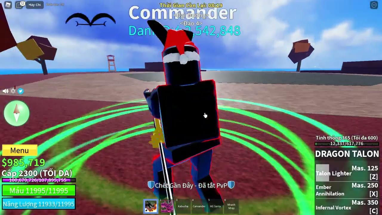 Blox fruit | Solo flame raid with Venom