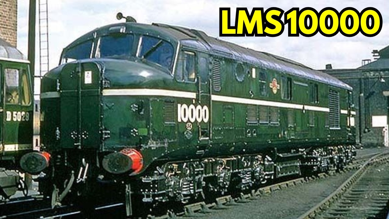 LMS 10000 Britain&rsquo;s First Mainline Diesel Legend #diesellocomotive #lms #railway #locomotive #fyp