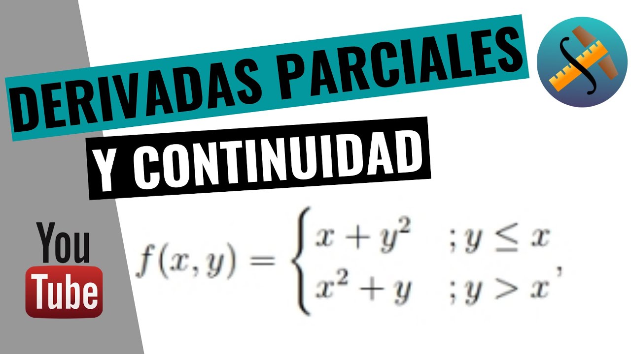 Derivadas parciales | #2 | Definir derivadas parciales en función dividida en regiones (Cálculo 3)