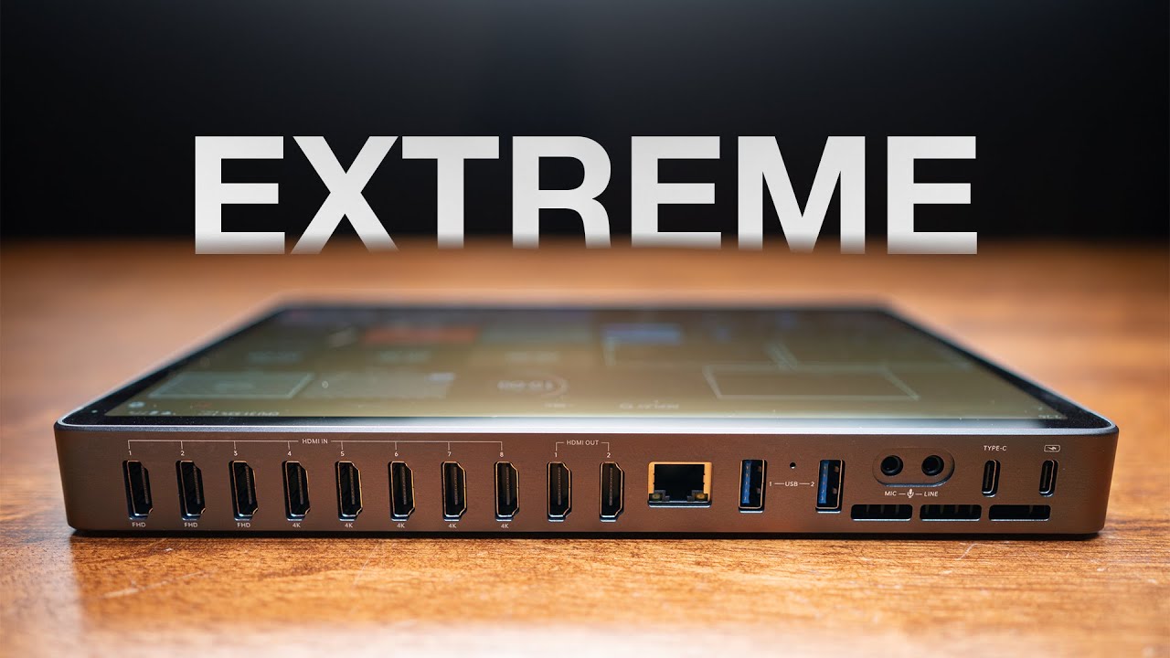 The ULTIMATE All-in-One MultiCam 4K Video Switcher – YoloBox EXTREME
