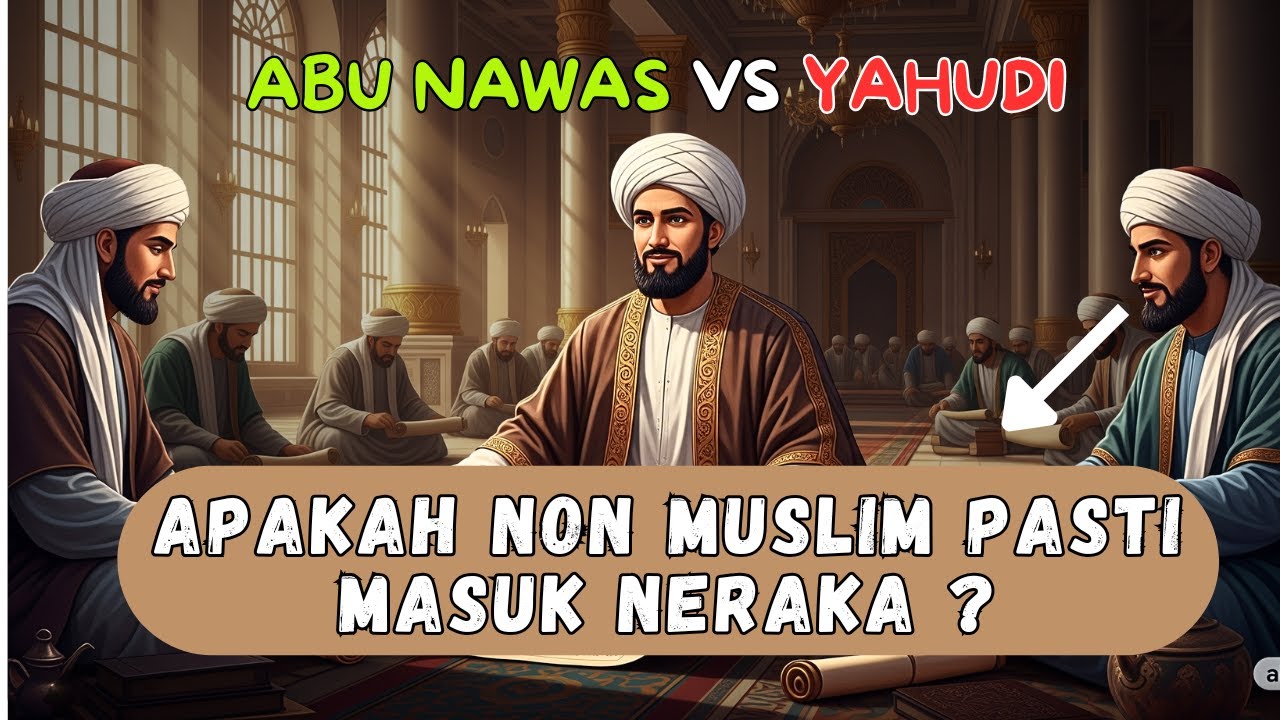 ABU NAWAS SKAKMAT SEORANG AHLI YAHUDI - JAWABAN JENIUS ABU NAWAS