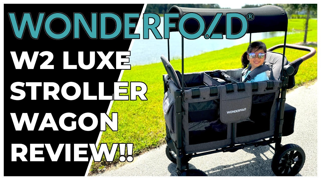 WonderFold W2 Luxe Stroller Wagon Review [Watch THIS Before Buying!!]