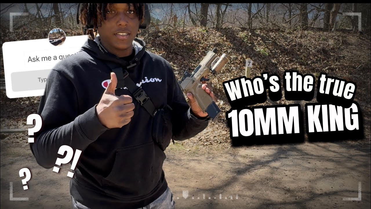 FN510 против GLOCK 20 GEN 5: КТО НАСТОЯЩИЙ КОРОЛЬ 10-ММ? С @yctv5