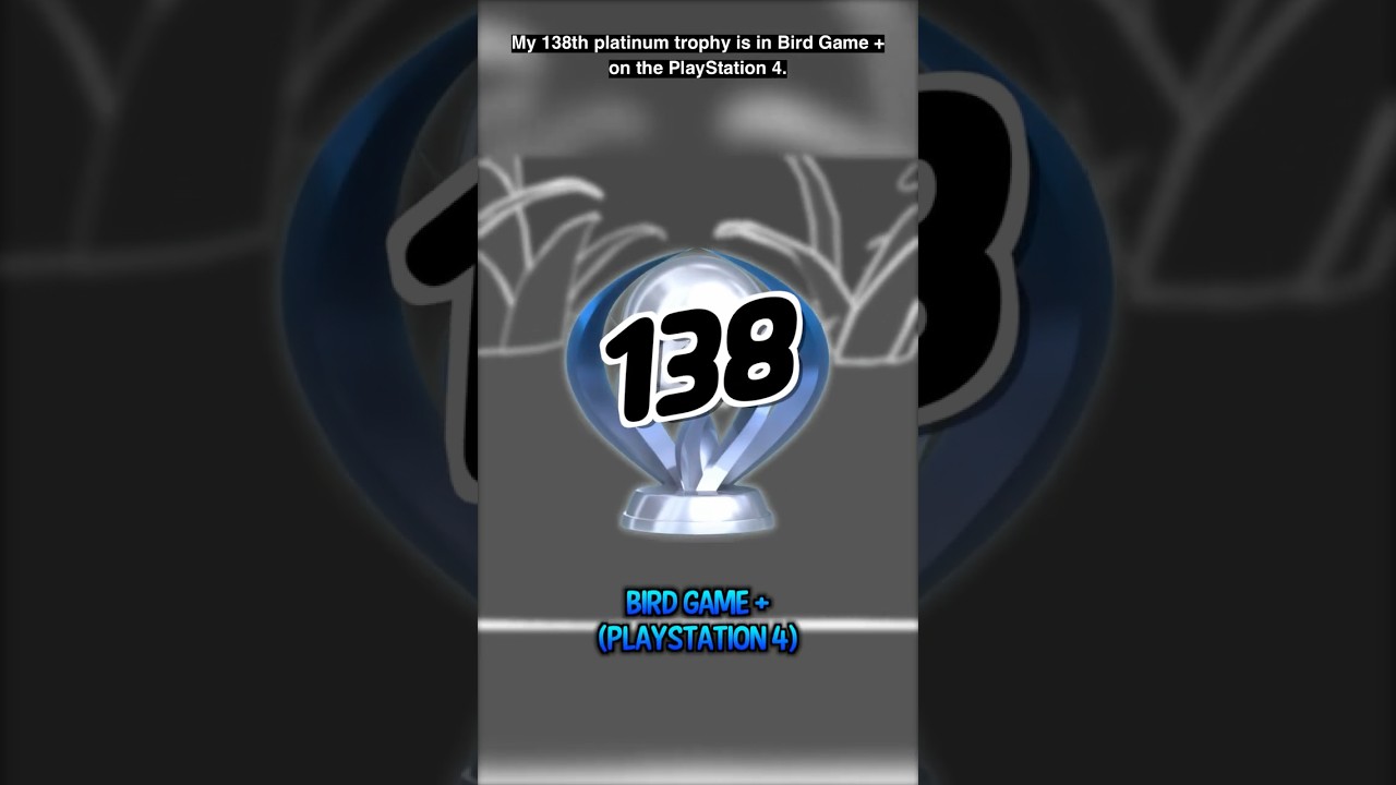 Bird Game + Platinum Trophy #birds #birdgame #playstation #gaming #platinum #trophyhunter #shorts