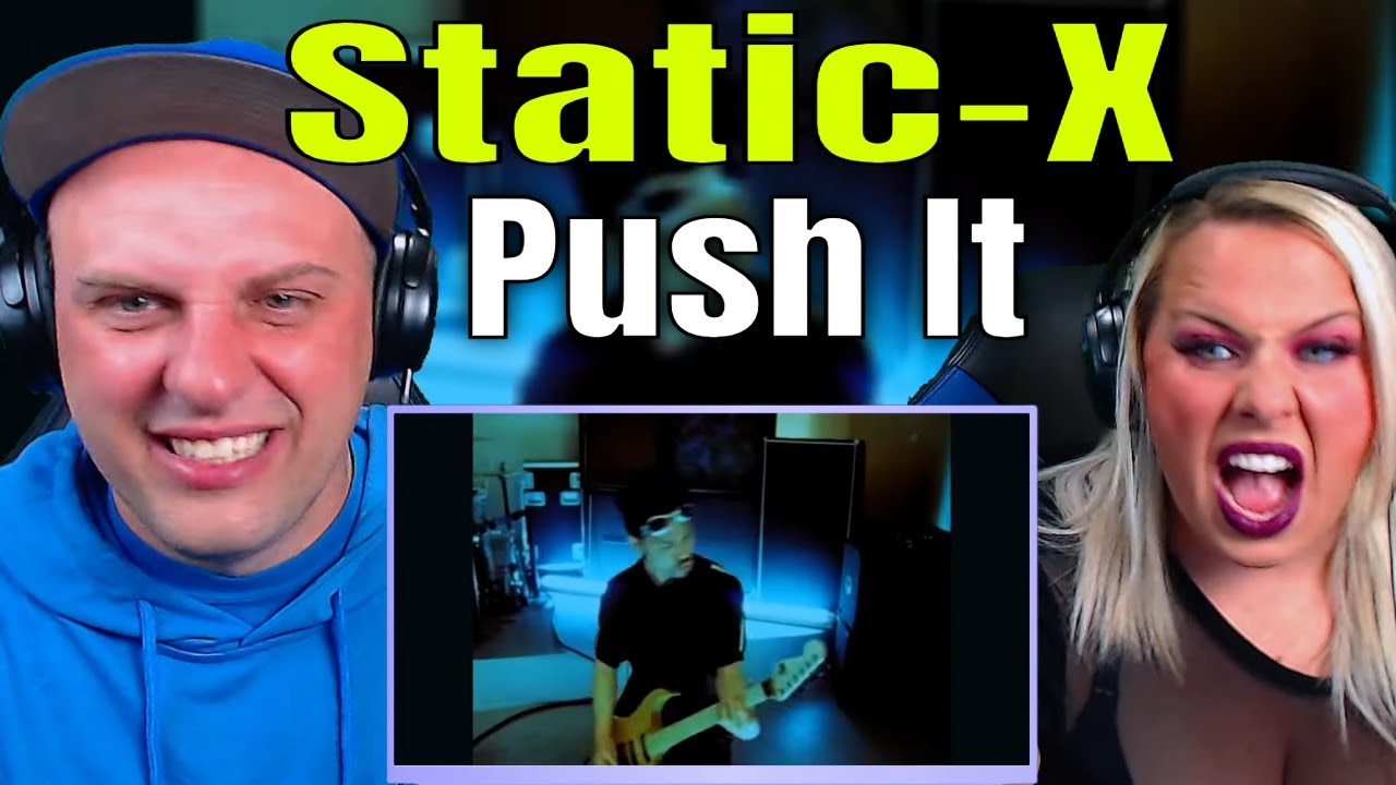 Реакция на Static-X — Push It (официальный клип) | Warner Vault | РЕАКЦИИ THE WOLF HUNTERZ