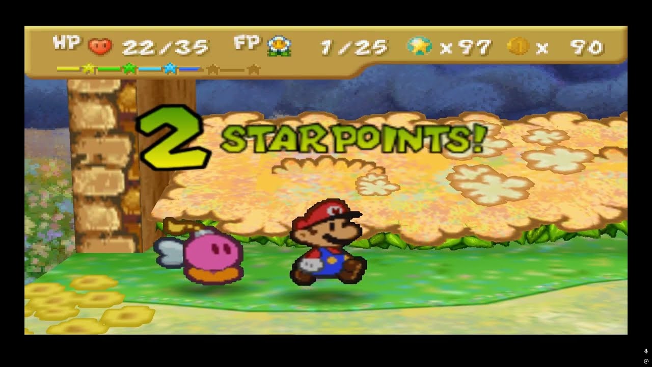 Paper Mario (Nintendo 64) -  Shadow over Flower Fields [Ch 6]