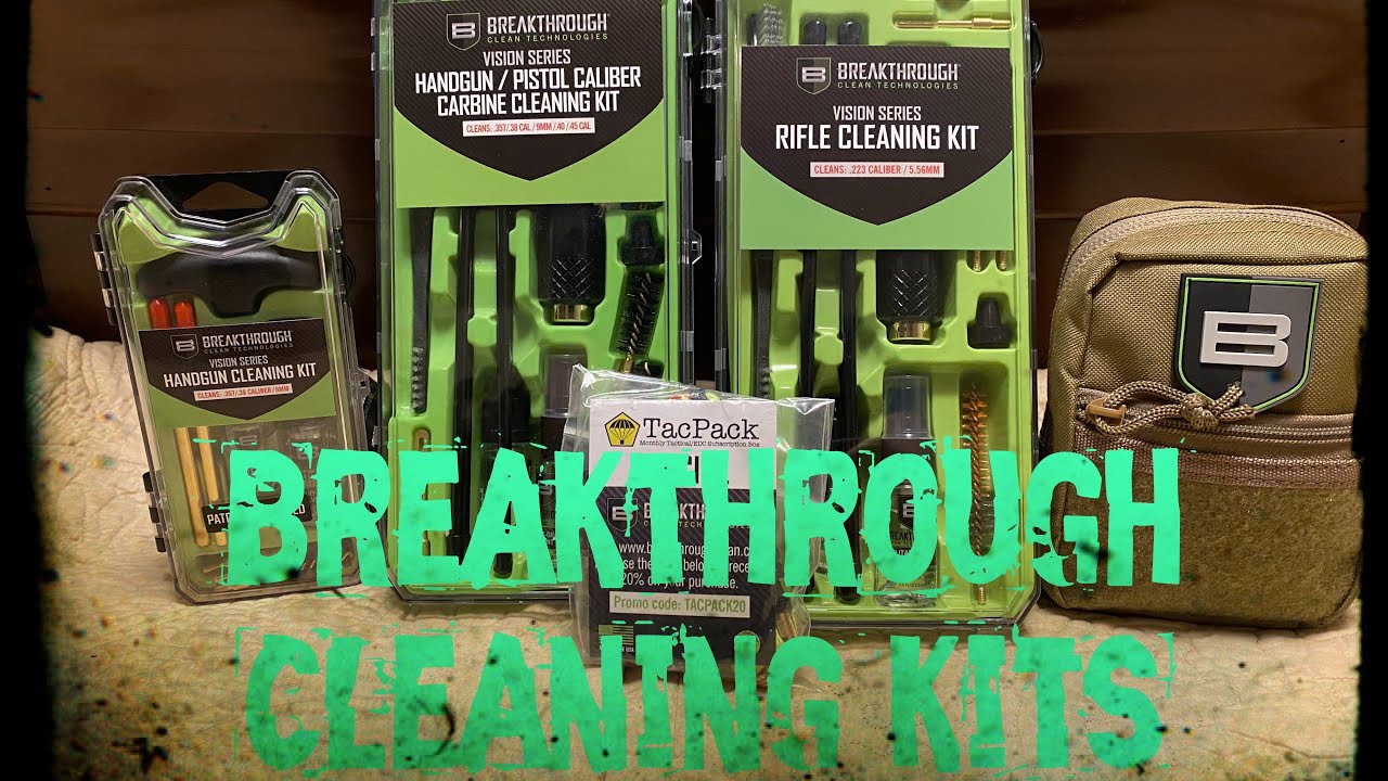 Breakthrough Clean Kits, best firearm cleaning product👌🏽