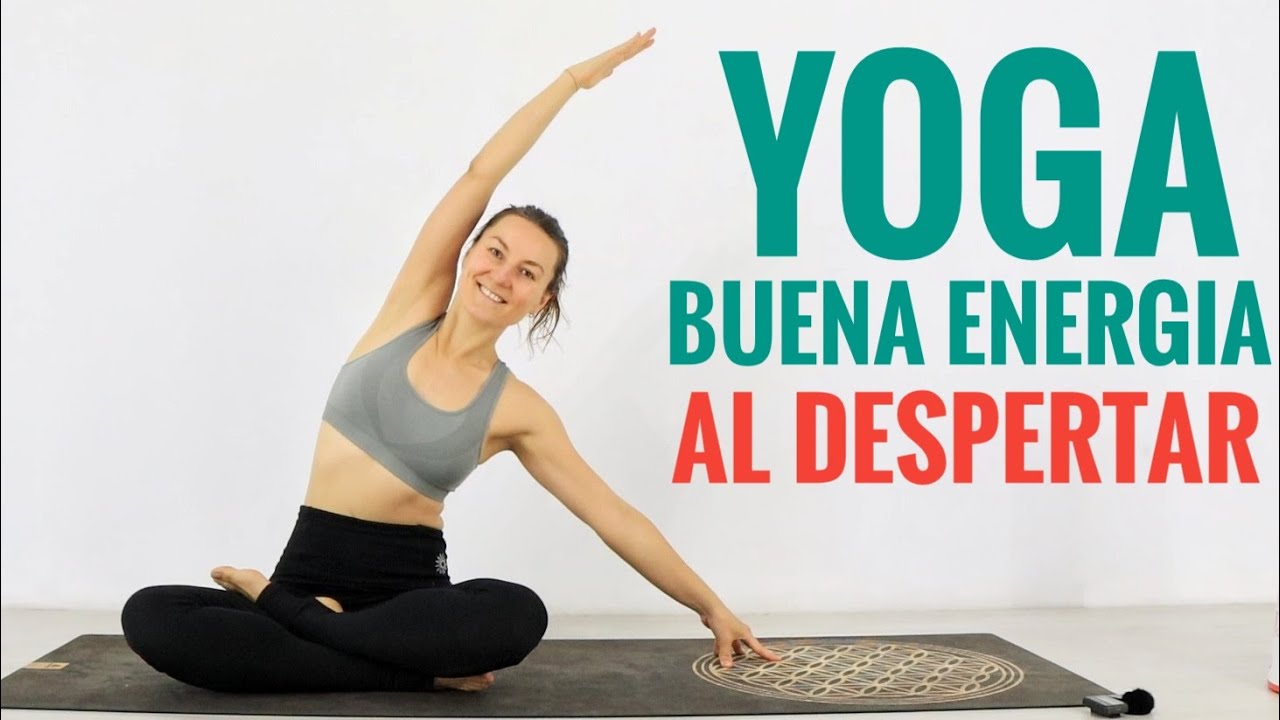 18 min EMPIEZA TU DIA CON BUENA ENERGIA - YOGA EN CAMA - Elena Malova