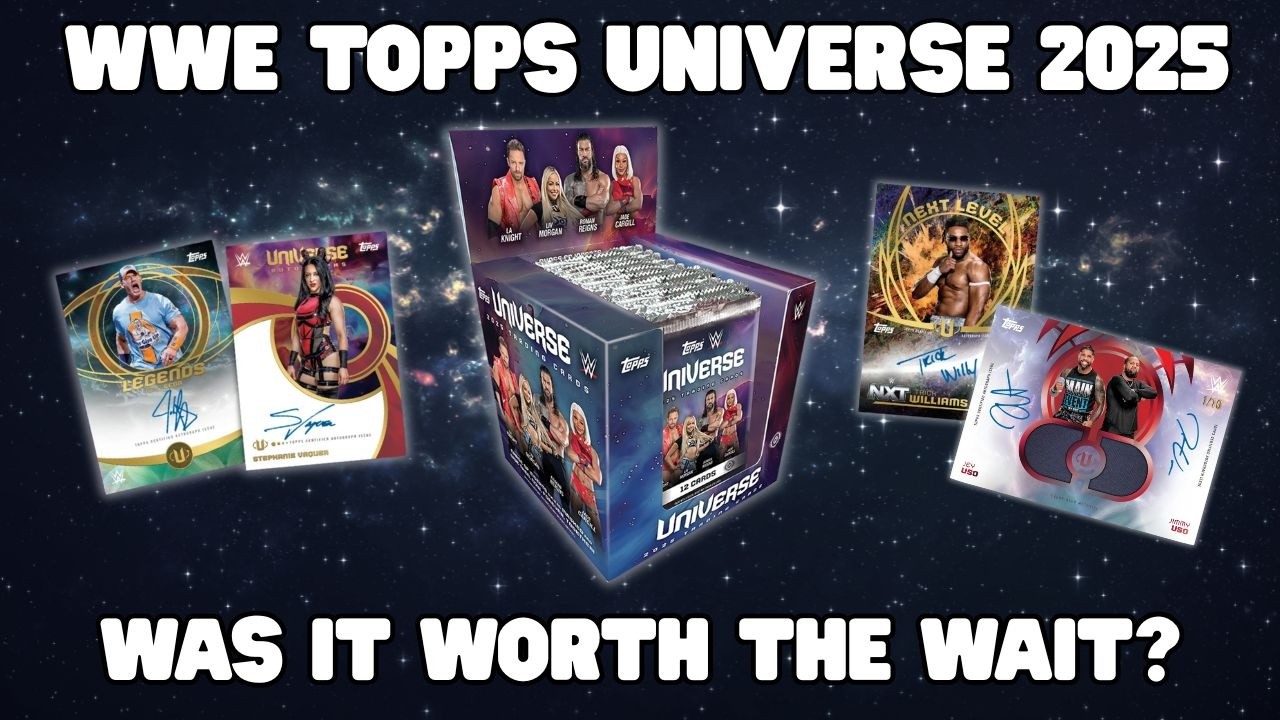 Was WWE Topps Universe Worth the Wait? Let's Rip!