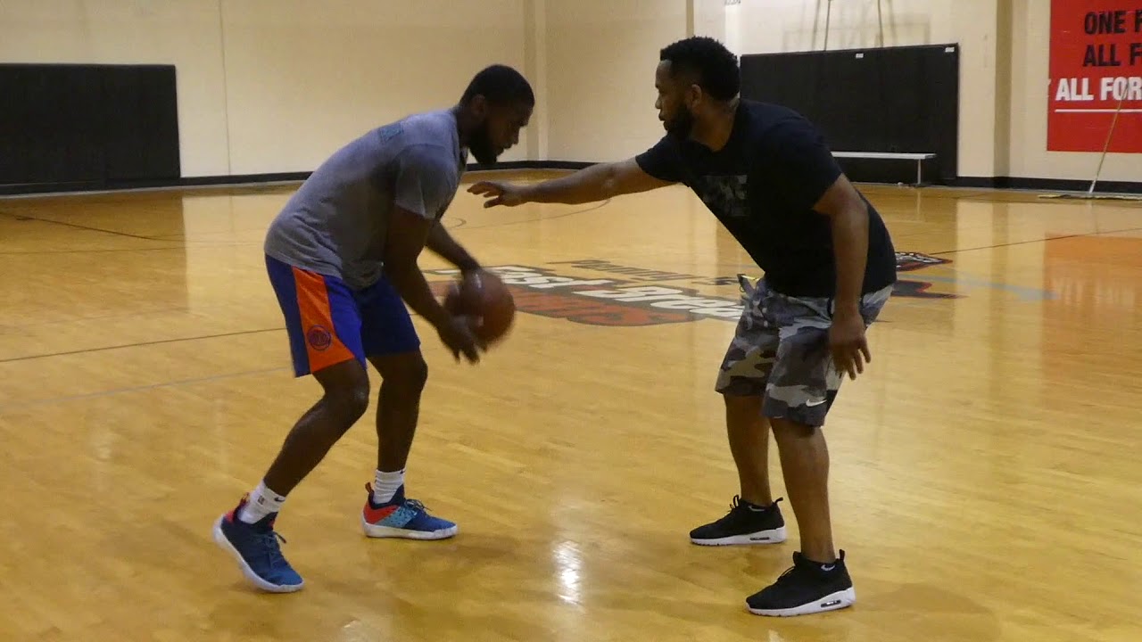 Jonathan Stark & Jevonte Holmes In The Lab Before NBA Draft