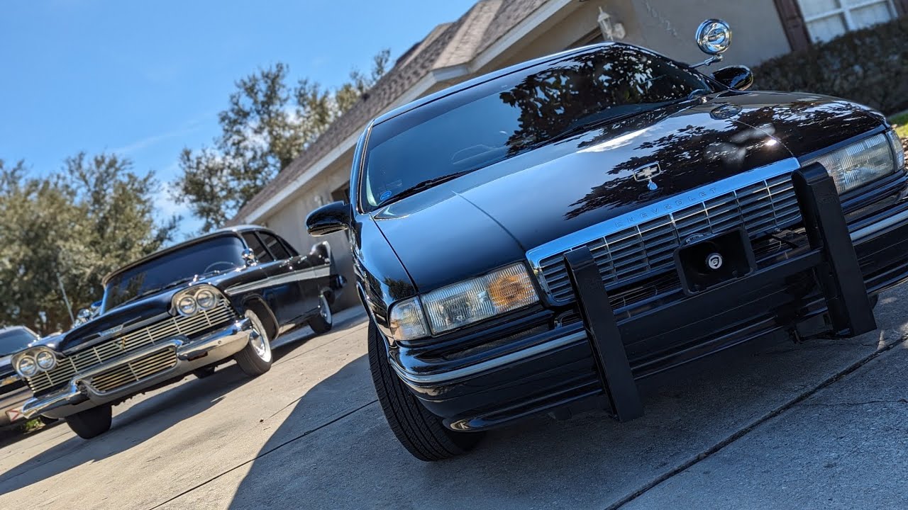My 1958 Plymouth Belvedere and my 1996 Chevy Caprice 9c1.
