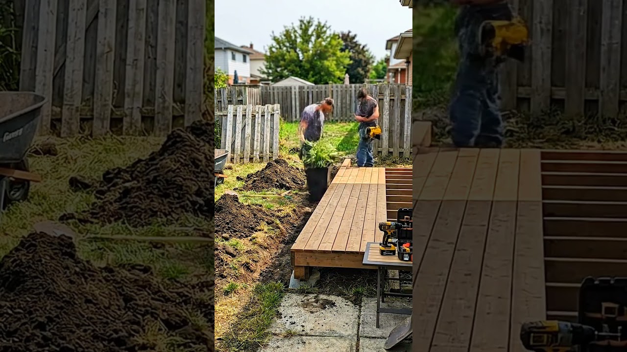 DIY Backyard Transformation: Building a Floating Deck 