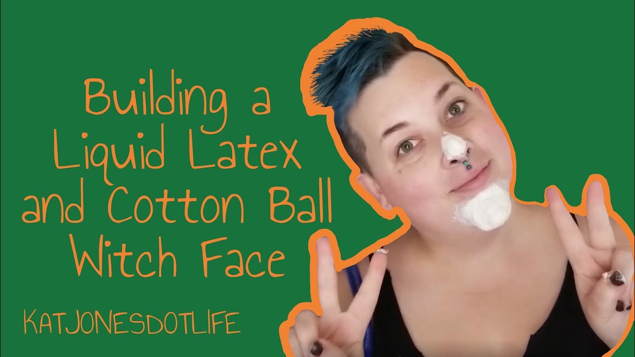 Liquid Latex Witch Face Time Lapse