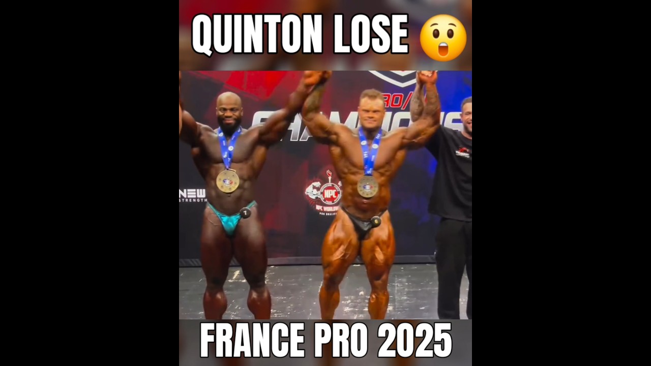 OMG😱 Quinton Eriya Lose France Pro 2O25 #shorts