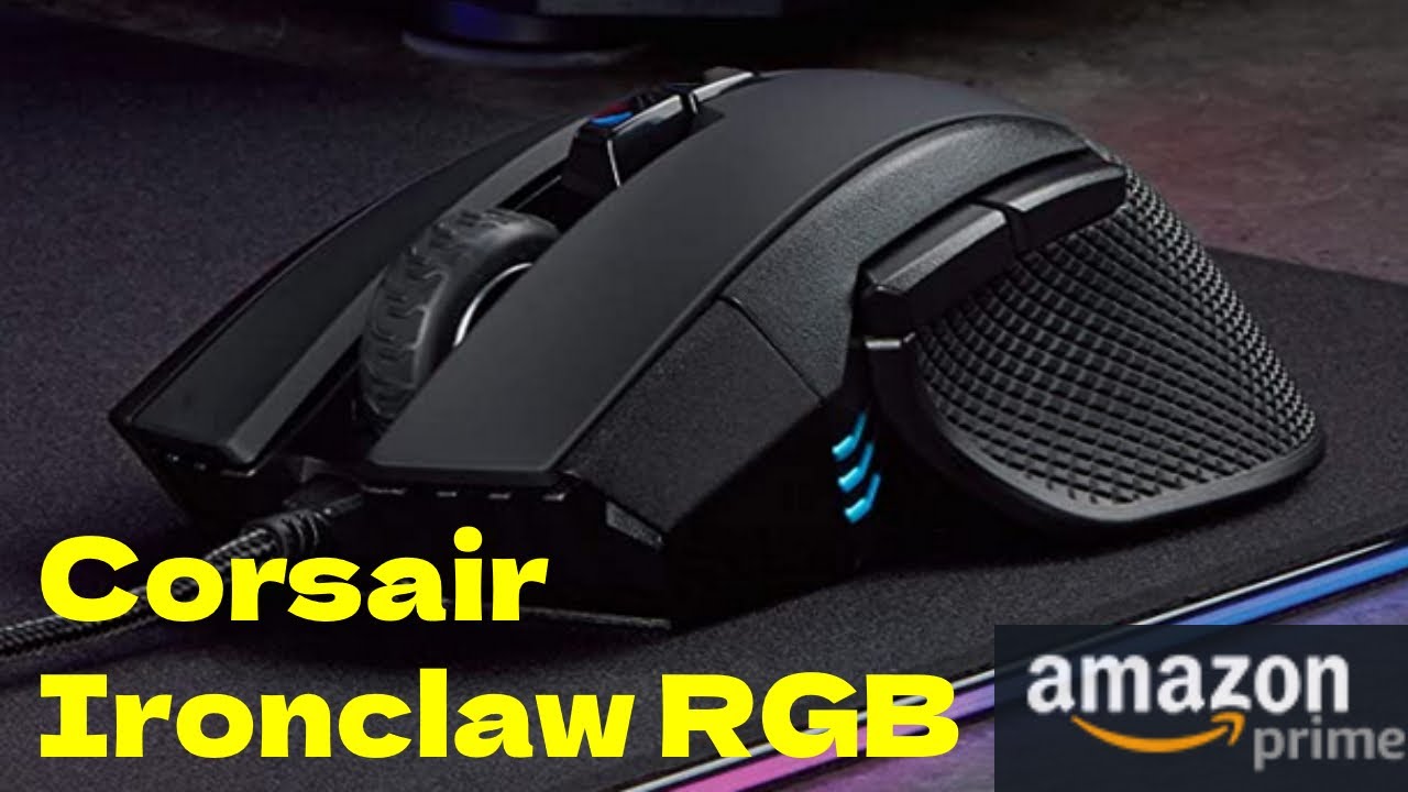 The Corsair Ironclaw RGB gaming mouse | Unboxing & Comparison