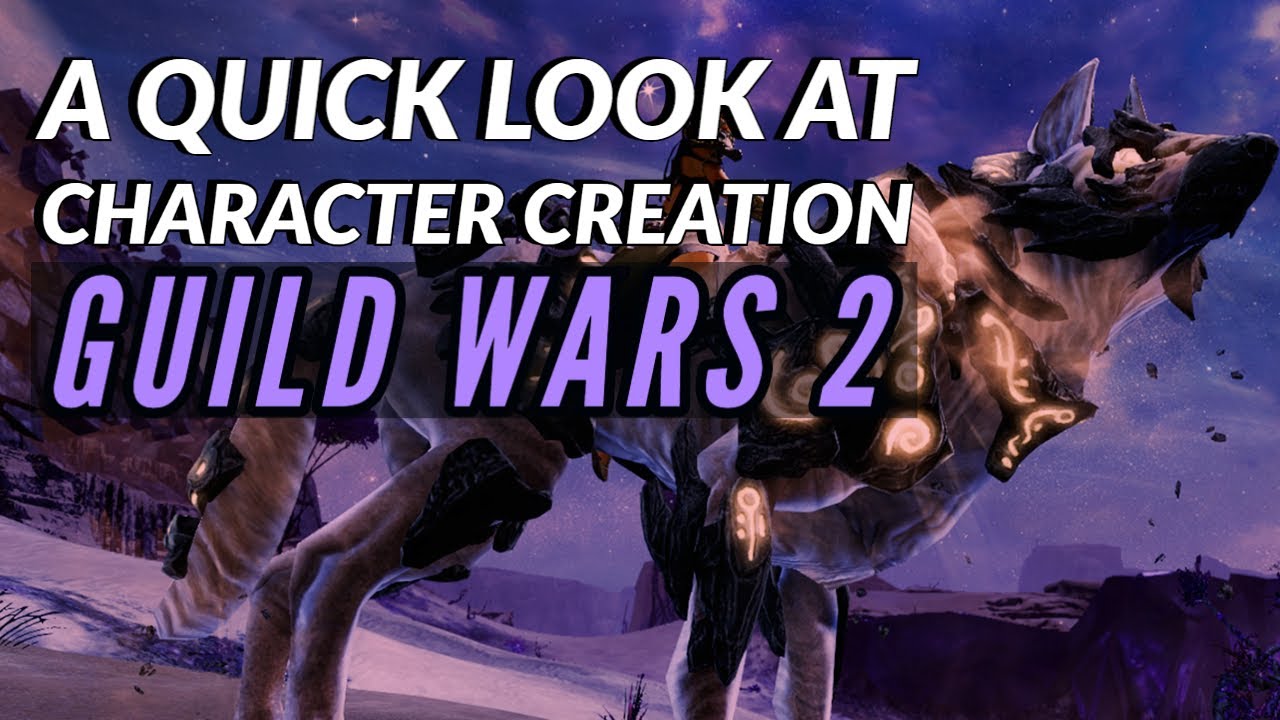 GUILD WARS 2 | Character Creation, Races & Classes