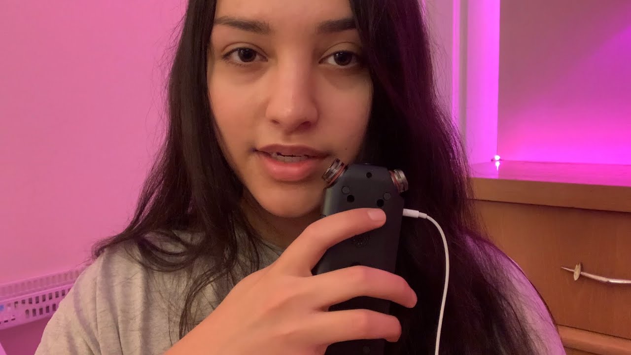 ASMR Ear to ear on a Tascam (mouth sounds)