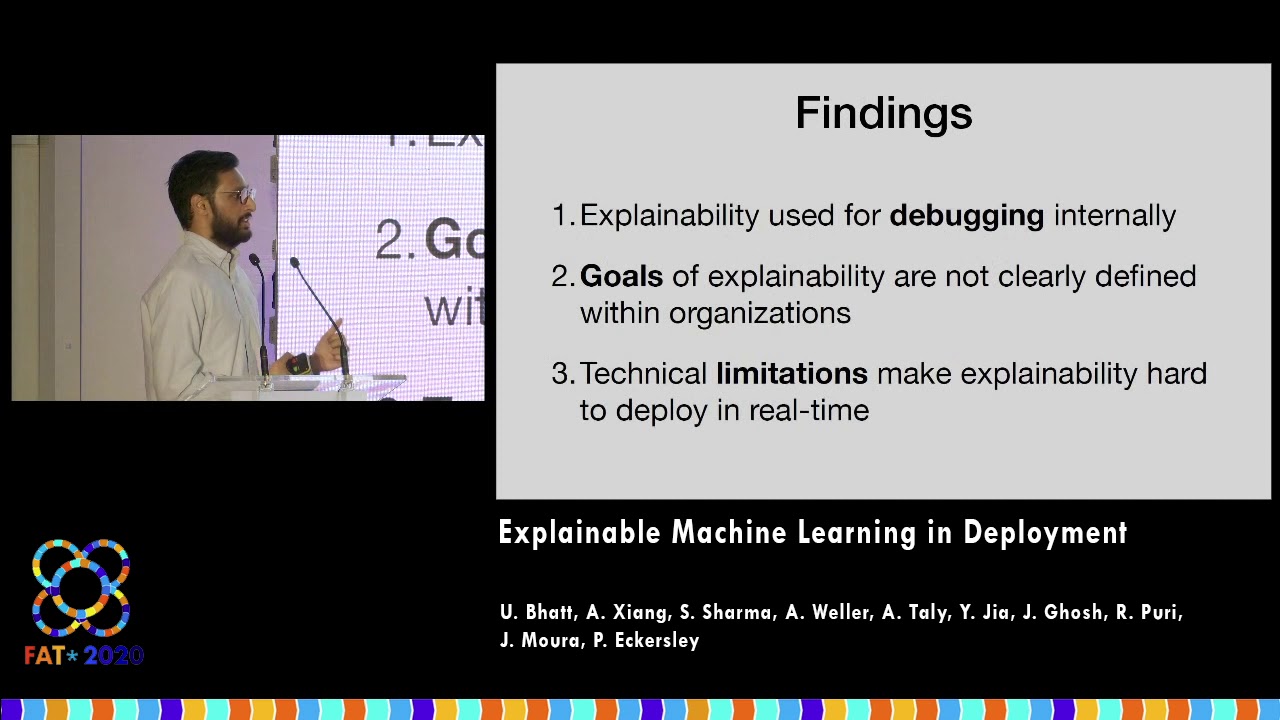 Explainable Machine Learning in Deployment