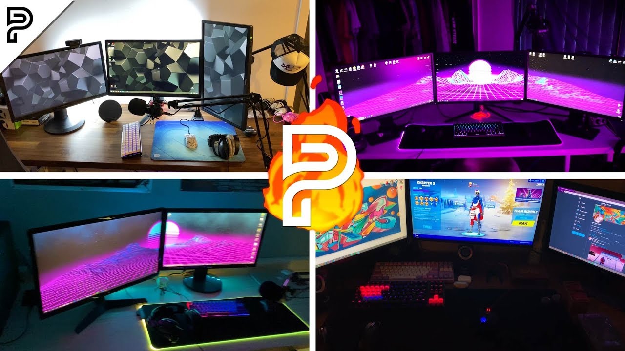 PARALLEL GAMING SETUP TOURS PART 2! (Flea, Beats, Doug & More!)