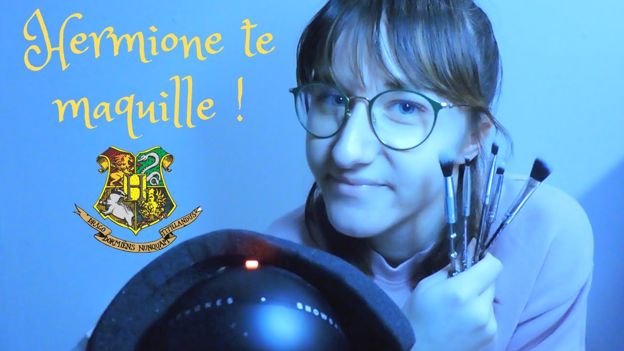 ASMR FR 💤 ROLEPLAY HARRY POTTER : Hermione te maquille ! (multi déclencheurs)