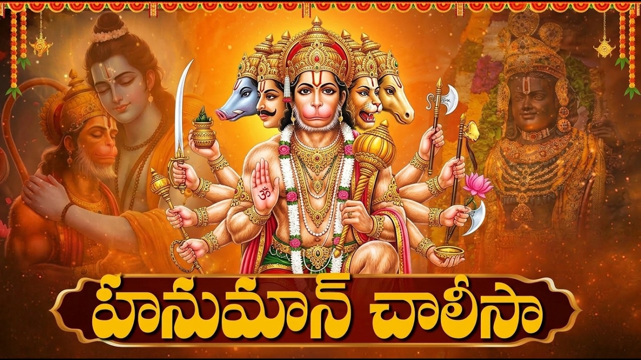 మంగళవారం రోజు హనుమాన్ చాలీసా ఒక్కసారి వింటే తలరాత మారి అన్నింటా విజయం మీదే | Hanumam Chalisa Telugu