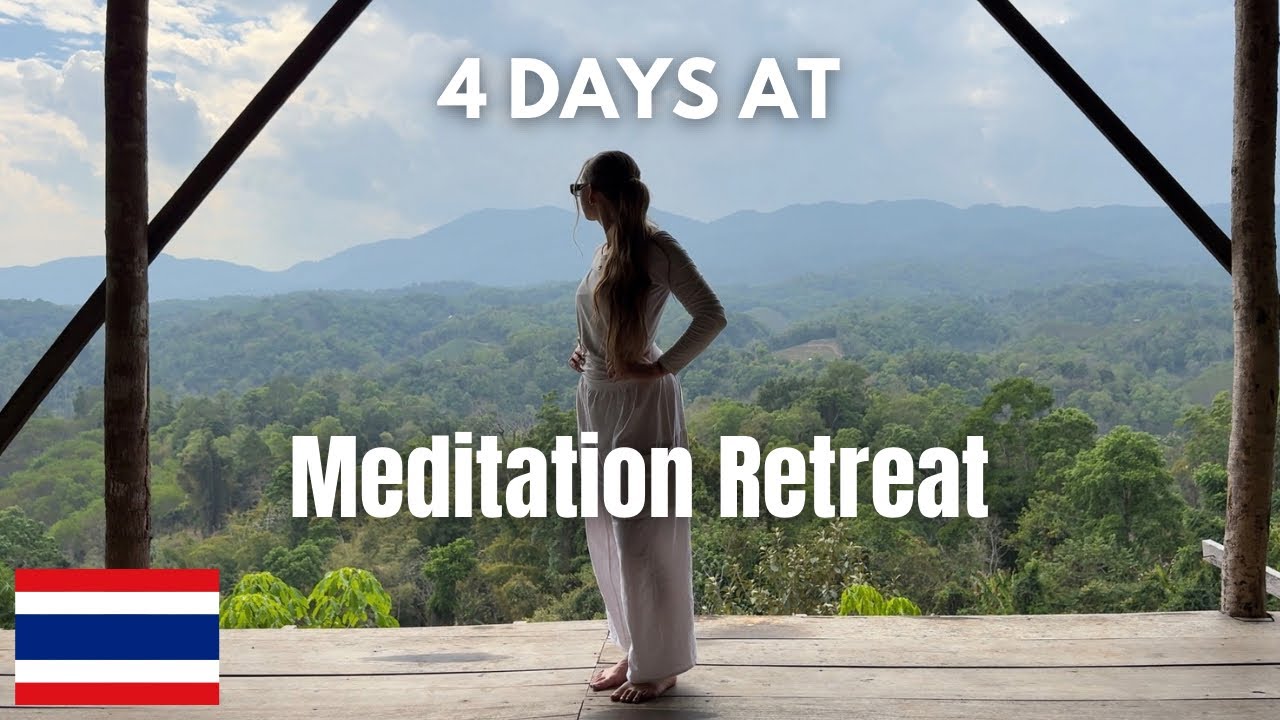 a day in my life at a meditation retreat in northern thailand
