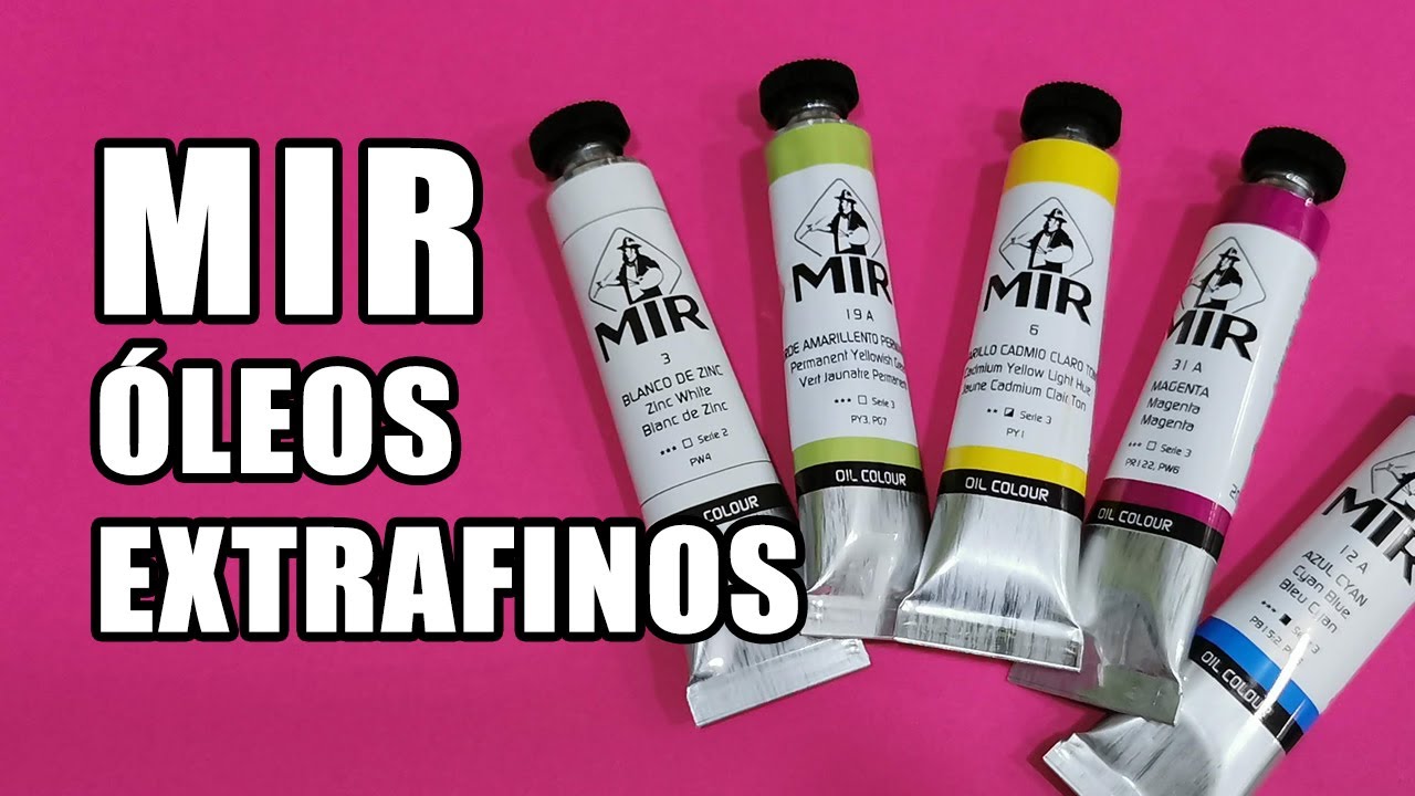 MIR: ÓLEOS EXTRAFINOS PARA PROFESIONALES Y PRINCIPIANTES