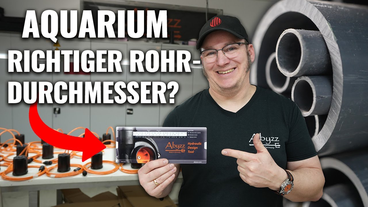 AQUARIEN ROHRDURCHMESSER berechnen? - Das brauchst du!