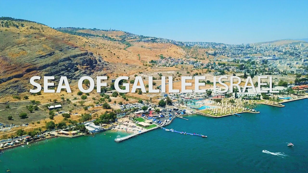 הכינרת. טבריה | Israel. Sea of Galilee|  Tiberias from drone