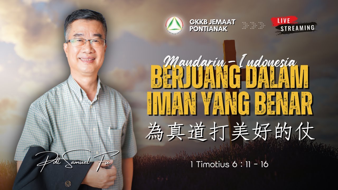 Ibadah Raya GKKB Pontianak 13 April 2025