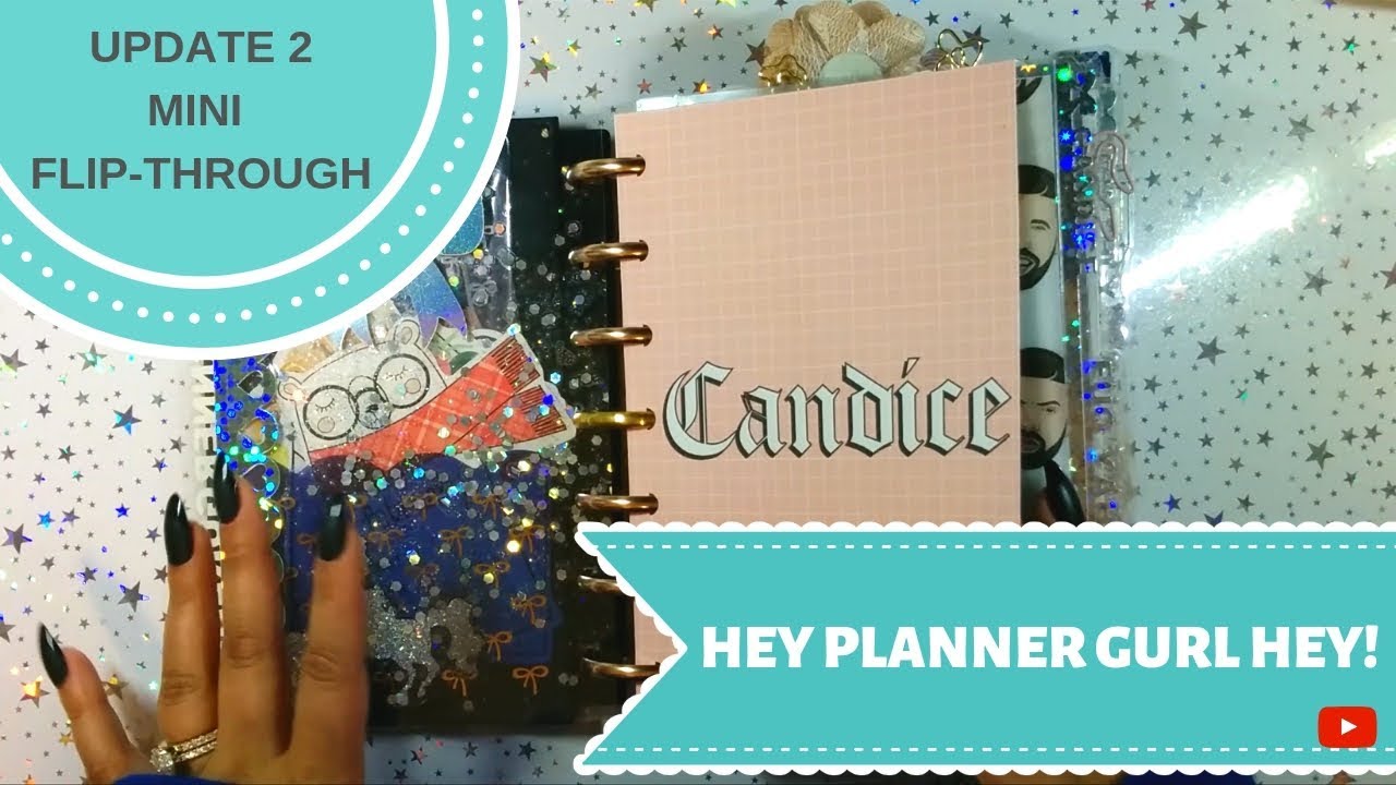 Update 2 || February 2019 || My #Chunky Mini Happy Planner - Flip Through