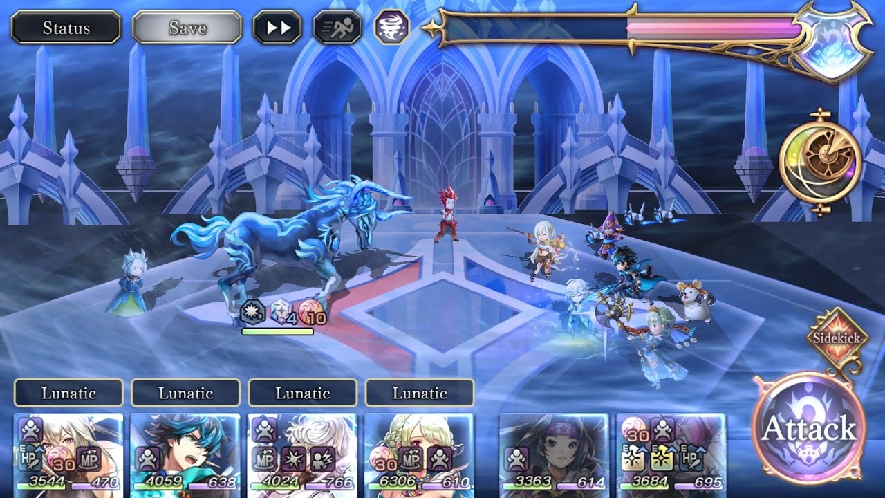 Another Eden: Tower of Wisdom Archmage #2 - The Depthlord Oceano vs SA Oboro
