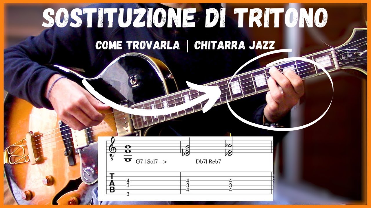 Sostituzione di Tritono: Un' Idea Veloce per Trovarla sulla Chitarra [#1]