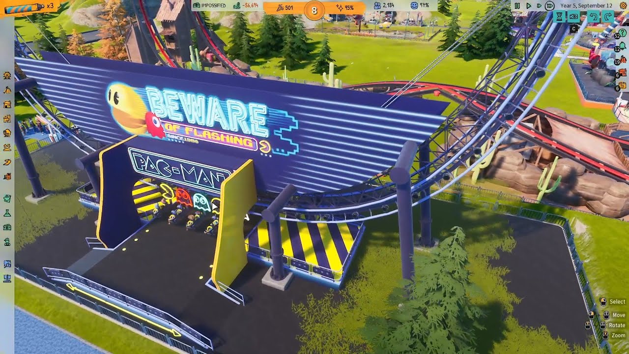 Park Beyond (PC)(English) #20 My First Sandbox Park Part 3 + Pac-Man Impossification Set (0:38:49+)